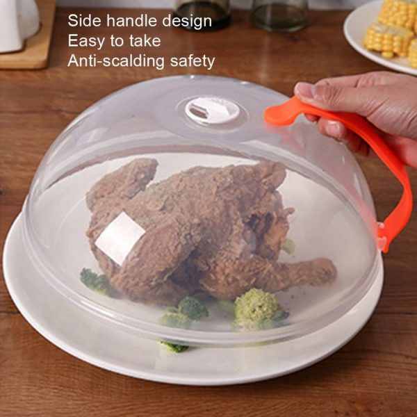 Microwave Oil-proof High Temperature Heating Cover Food Fresh-keeping Cover (26x10cm) - Image 3