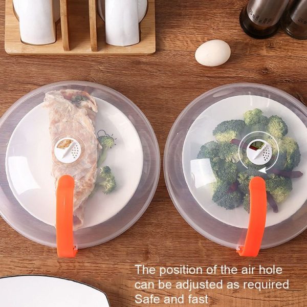 Microwave Oil-proof High Temperature Heating Cover Food Fresh-keeping Cover (26x10cm) - Image 4