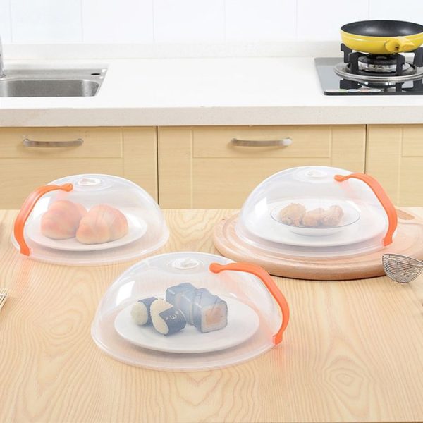 Microwave Oil-proof High Temperature Heating Cover Food Fresh-keeping Cover (26x10cm) - Image 6