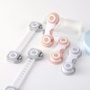 10 PCS Children Household Anti-opening Drawer Door Safety Lock, Color: Long White Gray - Image 2