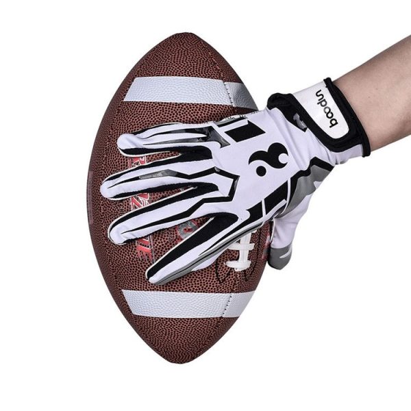 BOODUN C281071G Baseball Rugby Gloves Fitness Sports Anti-Slip Outdoor Hiking Gloves (Red M) - Image 5