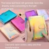 Laser Macaron Loose-leaf Notebook A6 Notepad Shell Without Inner Pages (Sky Blue) - Image 5