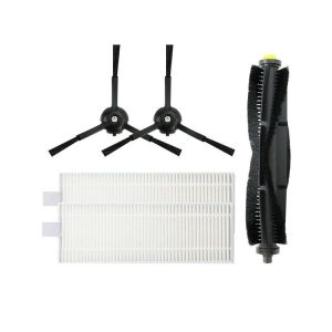 Main Brush +2 Filters+2 Side Brushes For 360 X100 / X100 MAX Robot Vacuum Accessories