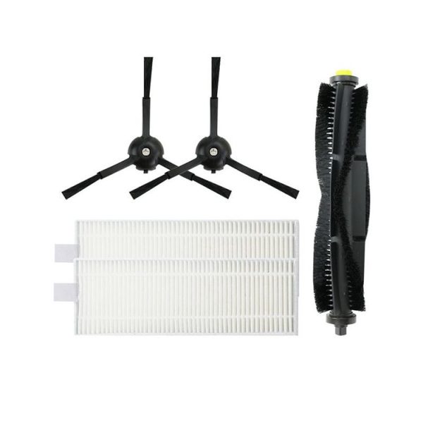 Main Brush +2 Filters+2 Side Brushes For 360 X100 / X100 MAX Robot Vacuum Accessories