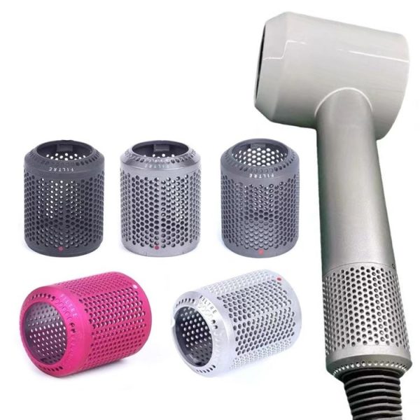 2 PCS Outer Cover Dust Filter for Dyson Hair Dryer HD01 / HD03 / HD08 (Black) - Image 2