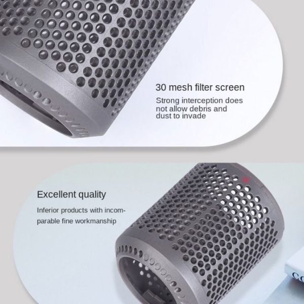 2 PCS Outer Cover Dust Filter for Dyson Hair Dryer HD01 / HD03 / HD08 (Black) - Image 4