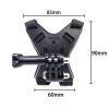 TUYU Motorcycle Helmet Chin Action Camera Mobile Phone Mounting Bracket Blue Bracket+Mobile Phone Clip - Image 3