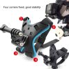 TUYU Motorcycle Helmet Chin Action Camera Mobile Phone Mounting Bracket Blue Bracket+Mobile Phone Clip - Image 5