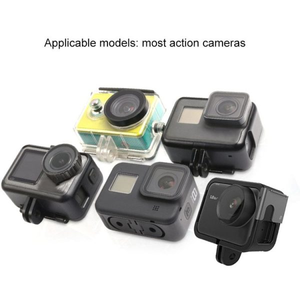 TUYU Motorcycle Helmet Chin Action Camera Mobile Phone Mounting Bracket Blue Bracket+Mobile Phone Clip - Image 6