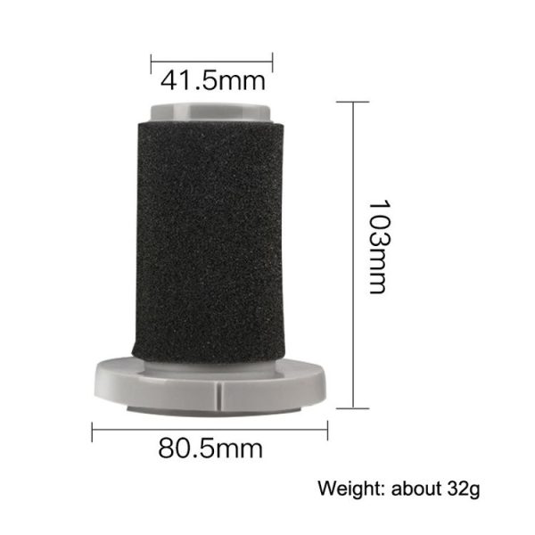 2 Sets Sponge Filter Accessories For Delmar DX700 Vacuum Cleaners - Image 3