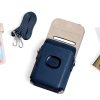 CAIUL Printer Protective Case PU Leather Case For Instax Mini Link2 (Blue) - Image 2