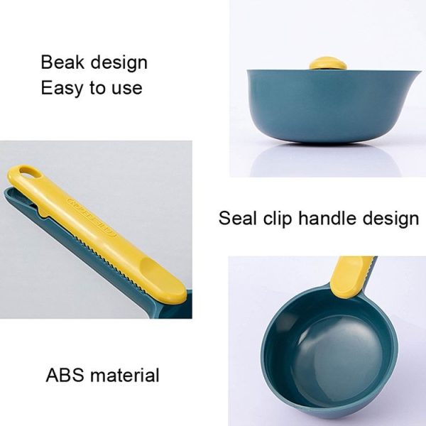 Kitchen Home Scooped Rice Spoon Simple Large Capacity Scoop Spoon (Green) - Image 3
