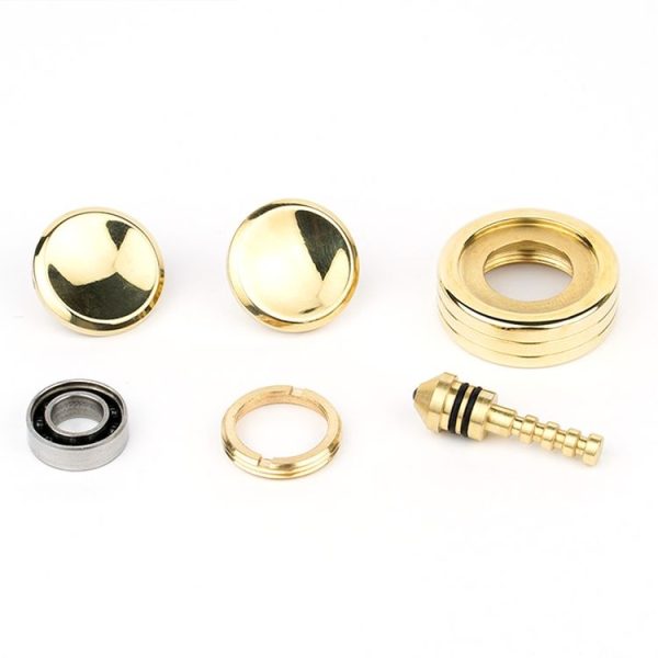N2 Polished Metal Running Fidget Spinner Decompression Toys, Style: Brass - Image 2