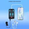 M10 Mobile Computer Sound Card Mini Voice Changer K Song Recording Bluetooth Voice Changer - Image 5