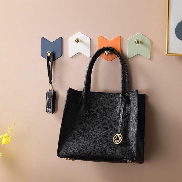 4 PCS / Set JM066 Arrow-shaped Sticky Hook Behind Door Wall Seamless Hook (Blue) - Image 6