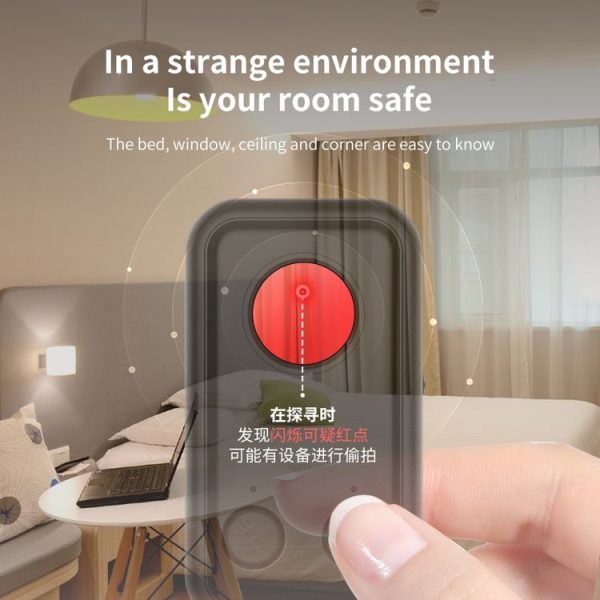K96 Multifunctional Infrared Detector Hotel Camera Anti Candid Scanner (Black) - Image 5