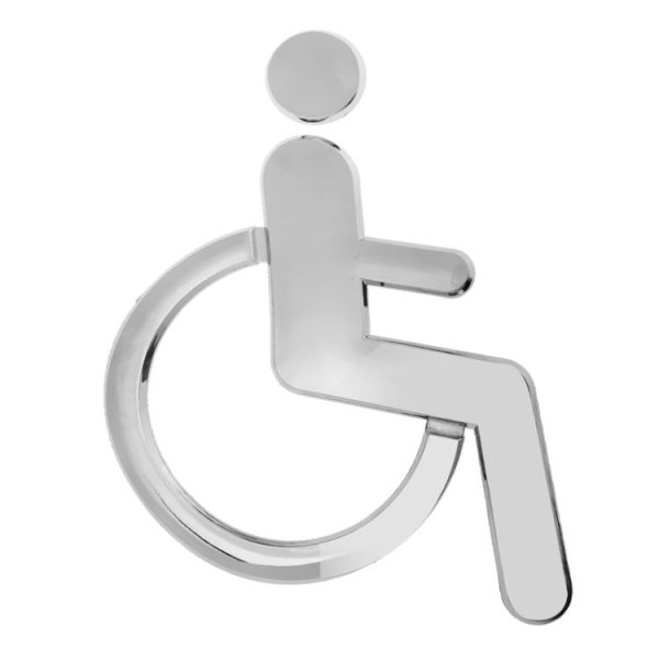 Disabled Toilet Signs Prompts Signs Wall Stickers - Image 2
