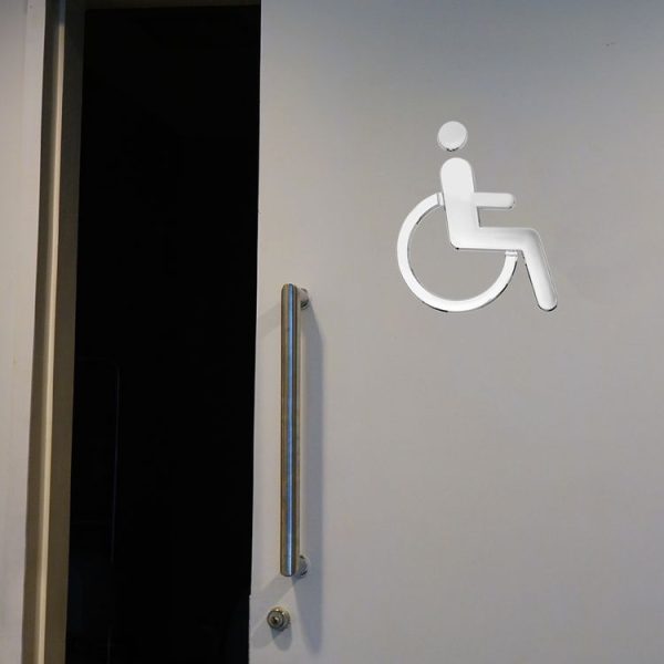 Disabled Toilet Signs Prompts Signs Wall Stickers - Image 5