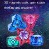3D Variety Geometry Alien Magic Cube Magnetic Logic Thinking Children Educational Toys (Magic Purple) - Image 6