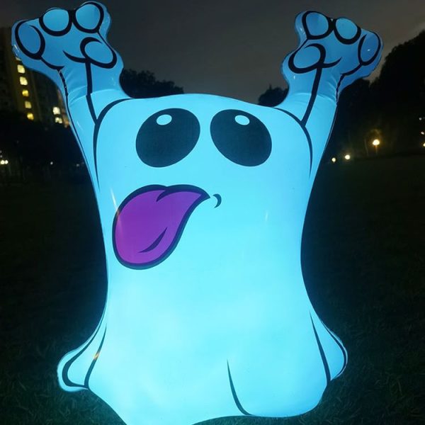 Halloween Bar Haunted House Shopping Mall Inflatable Decoration, Size: 72CM glowing Ghost - Image 4