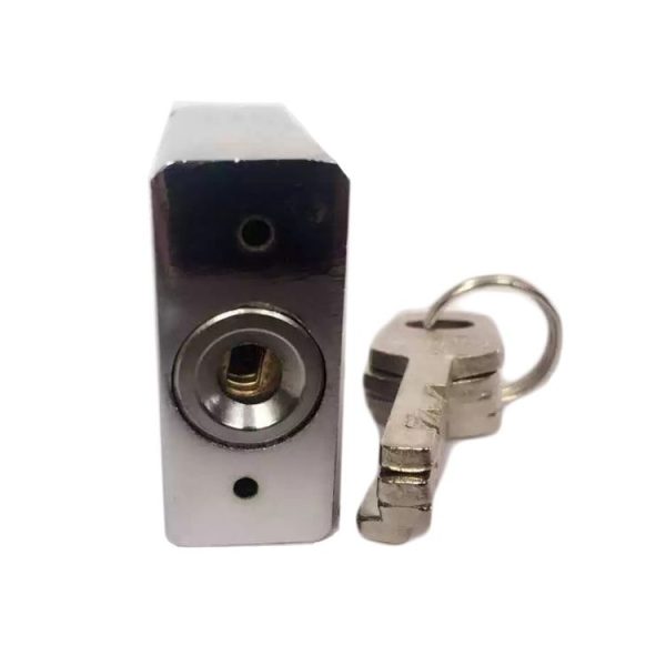 SIX-CYCLE Half-packed Blade Locks Anti-pick Locks, Size: 50mm (Independent Lock With 4 Keys) - Image 4