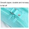 Large Capacity Multi-layer Portable Stationery Bag Canvas Pen Bag (Pink) - Image 4