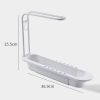 Disassembly With Towel Pole Telescopic Sink Rack (White) - Image 2