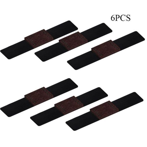 6 PCS U-shaped Iron Tube Dining Table Foot Cover Office Computer Chair Leg Protector (18-35mm) - Image 2