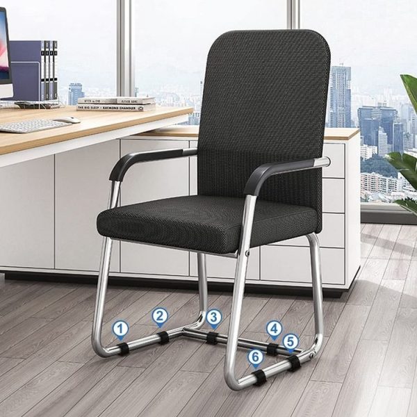 6 PCS U-shaped Iron Tube Dining Table Foot Cover Office Computer Chair Leg Protector (18-35mm) - Image 5