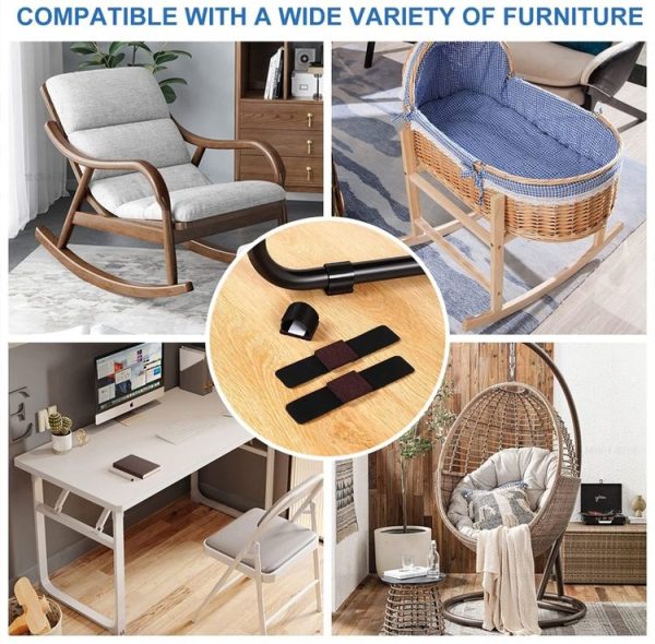 6 PCS U-shaped Iron Tube Dining Table Foot Cover Office Computer Chair Leg Protector (18-35mm) - Image 6