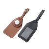 PU Anti-Lost Luggage Tag Tracker Cover for AirTag (Brown) - Image 4