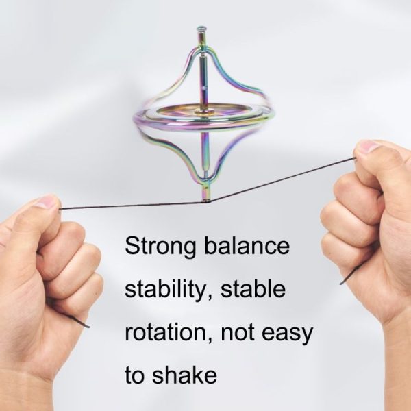 Fingertips Zinc Alloy Decompression Toy Metal Gyroscope, Color: Colorful - Image 6