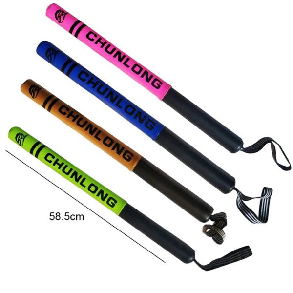 CHUNLONG Boxing Sanda Foam Stick Target Stick, Style: Fluorescent Green Long - Image 2