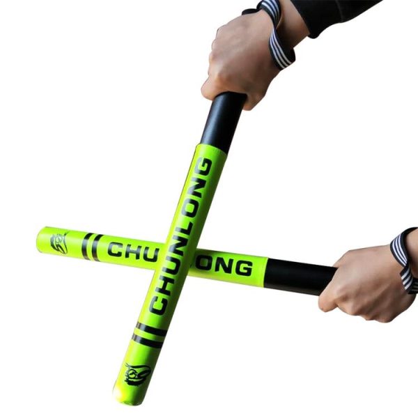 CHUNLONG Boxing Sanda Foam Stick Target Stick, Style: Fluorescent Green Long - Image 5