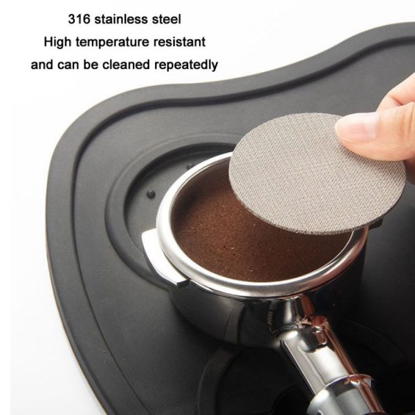 Stainless Steel Sintered Sheet Coffee Splash Filter, Size: 58mm x 1.7mm - Image 4