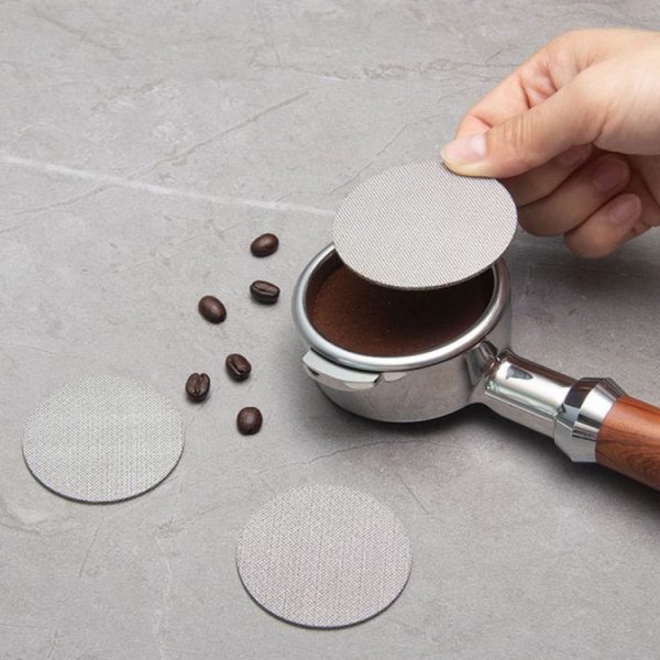 Stainless Steel Sintered Sheet Coffee Splash Filter, Size: 58mm x 1.7mm - Image 6
