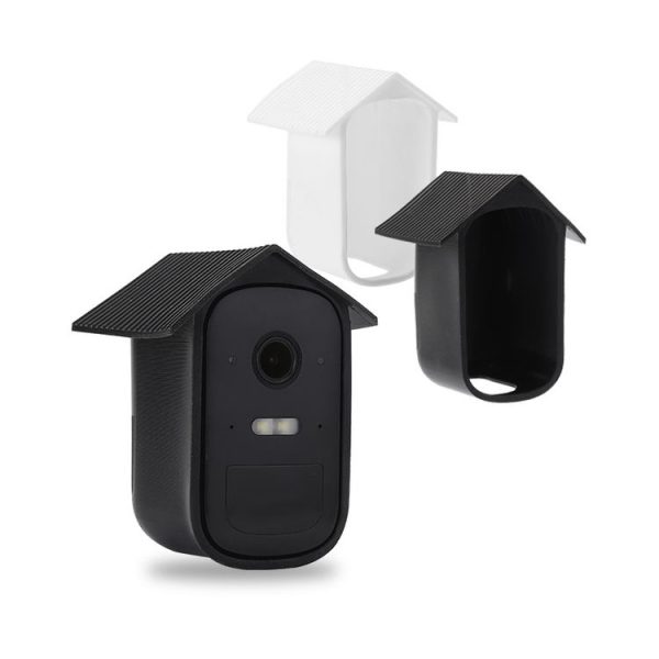 Surveillance Camera Cover Silicone Cover For Eufy 2C (Black) - Image 2