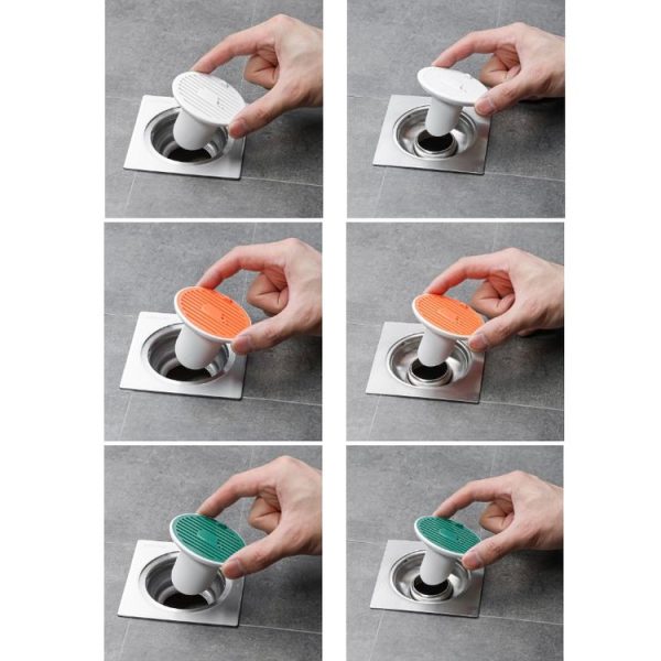 Sewer Deodorant Magnetic Suction Floor Drain Cover, Size: 3cm (Green) - Image 2