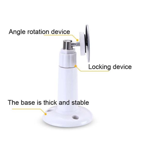 2 PCS 360 Degree Rotation PTZ Bracket Wall Mounted Stand For Xiaomi Mijia 1080P Camera - Image 2
