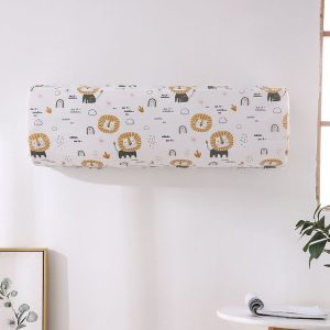 Household Hanging Air Conditioner Cartoon Dust Cover, Size: 86x31x20cm (Vitality Lion)