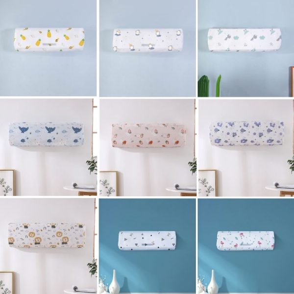 Household Hanging Air Conditioner Cartoon Dust Cover, Size: 86x31x20cm (Vitality Lion) - Image 2