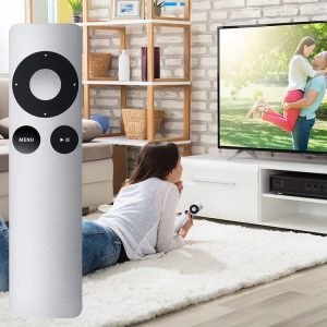 MC377LL / A TV Remote Control Suitable For Apple TV 1 / 2 / 3 (Silver Gray)