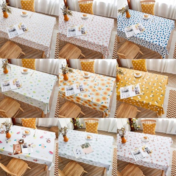 Rural Farm PVC Paper Waterproof Oil Wash Desktop Table Cloth, Size: 60x90cm (Peach) - Image 2