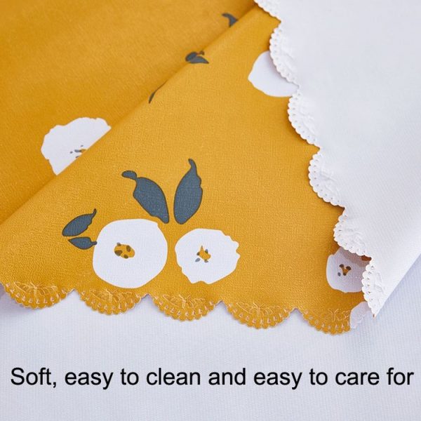 Rural Farm PVC Paper Waterproof Oil Wash Desktop Table Cloth, Size: 60x90cm (Peach) - Image 3