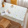 Rural Farm PVC Paper Waterproof Oil Wash Desktop Table Cloth, Size: 120x160cm (Romantic House)