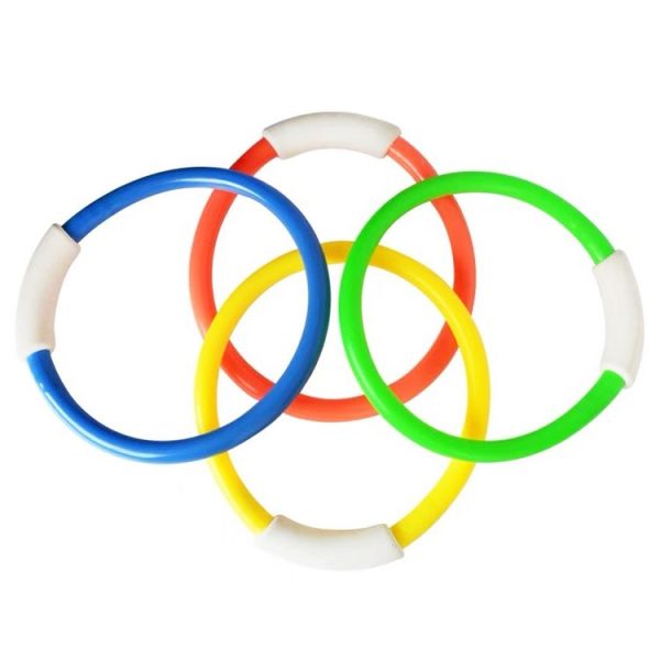 4PCS Soft Ring Diving Swimming Pool Toys Children Summer Water Toys - Image 2
