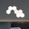 LED Quantum Honeycomb Night Light RGB Atmosphere Decorative Light, Style: Touch (3 Color) - Image 2