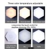 LED Quantum Honeycomb Night Light RGB Atmosphere Decorative Light, Style: Touch (3 Color) - Image 3