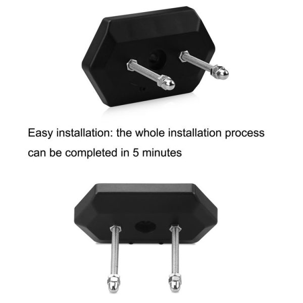 Wall Mount Skateboard Stand For Skateboard Deck Display and Storage (Black) - Image 4