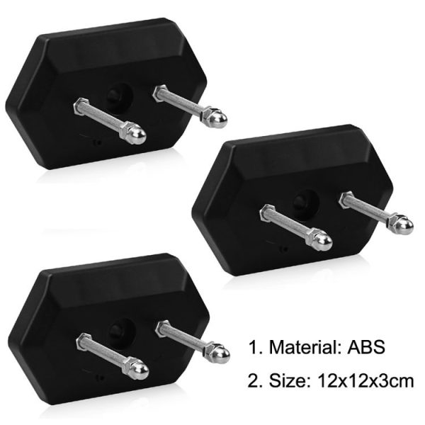 Wall Mount Skateboard Stand For Skateboard Deck Display and Storage (Black) - Image 5